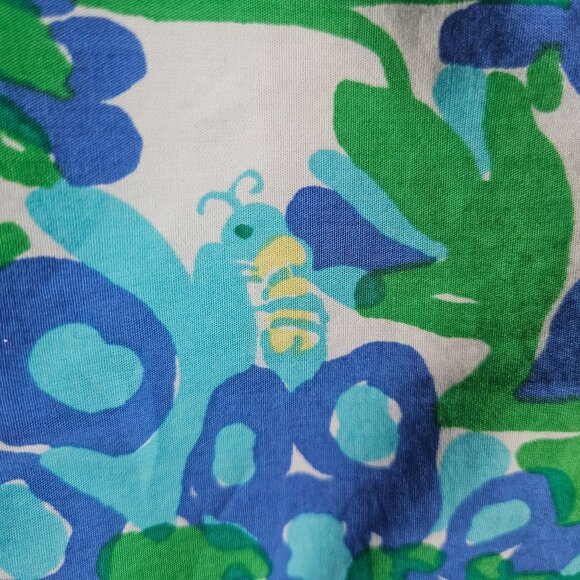 Lilly Pulitzer Halter Bee in Your Bonnet Sleeveless Dress V-Neck Ruffle  2 Woman - Picture 8 of 13